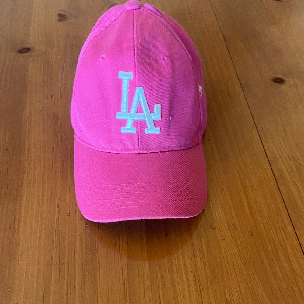 Pink LA Baseball Cap